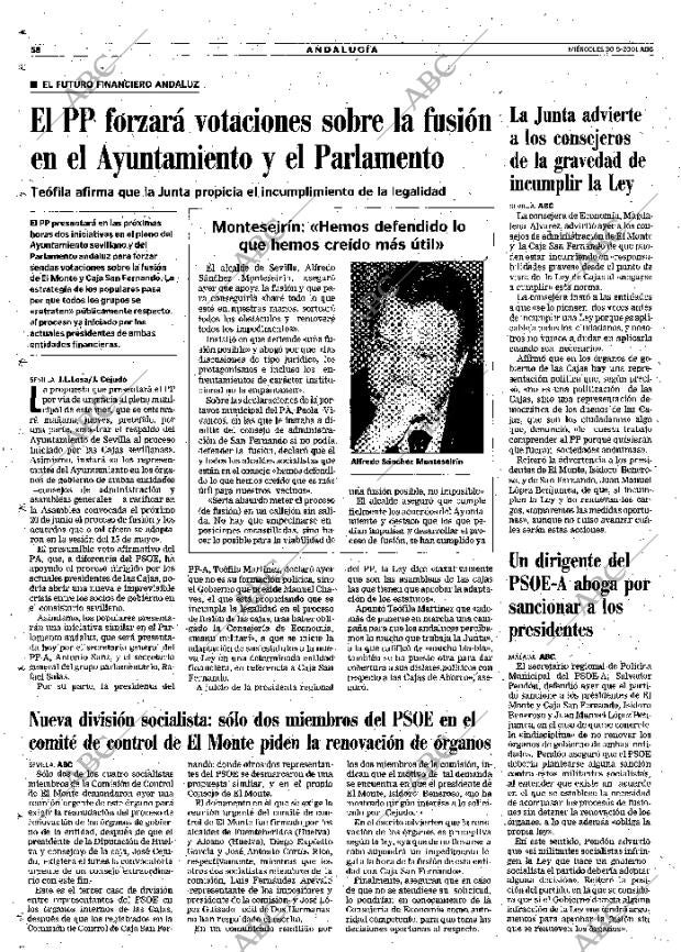 ABC SEVILLA 30-05-2001 página 58