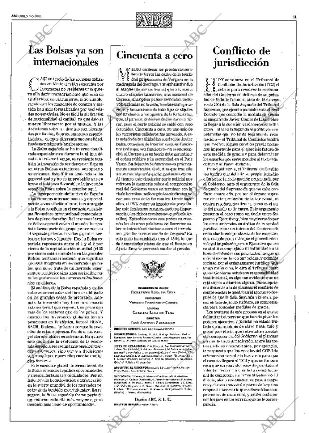 ABC MADRID 04-06-2001 página 11
