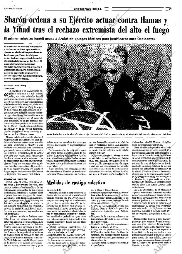 ABC MADRID 04-06-2001 página 29