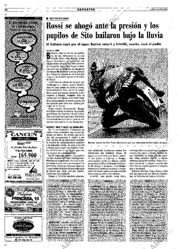 ABC MADRID 04-06-2001 página 64