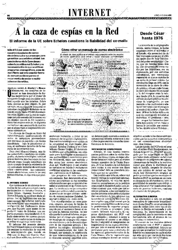 ABC MADRID 04-06-2001 página 86
