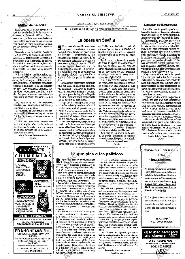 ABC SEVILLA 04-06-2001 página 14