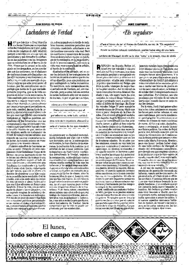 ABC SEVILLA 04-06-2001 página 17