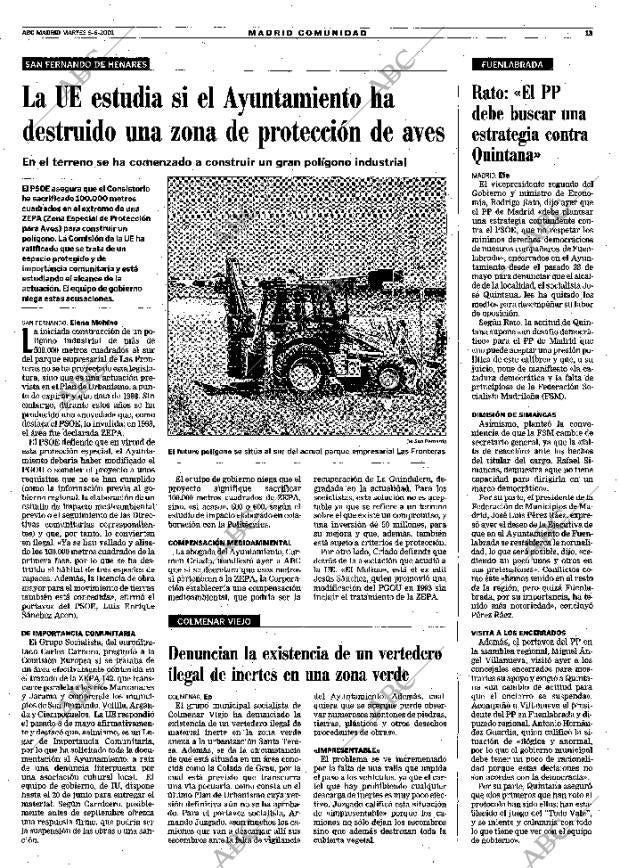 ABC MADRID 05-06-2001 página 101