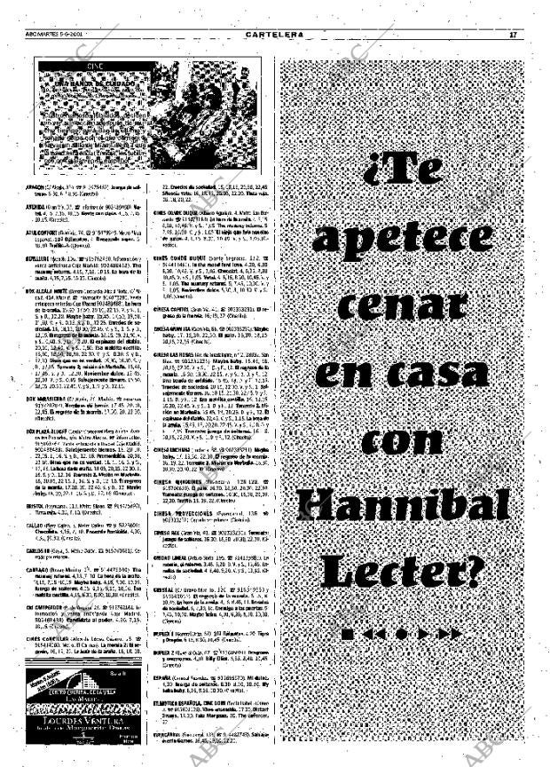ABC MADRID 05-06-2001 página 105