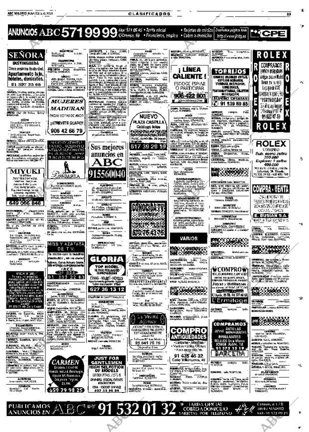 ABC MADRID 05-06-2001 página 121