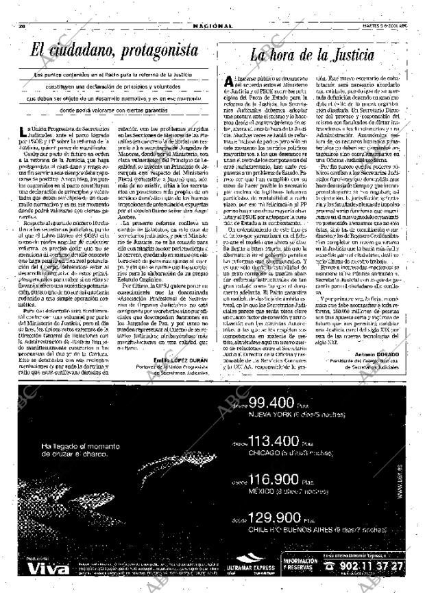 ABC MADRID 05-06-2001 página 20