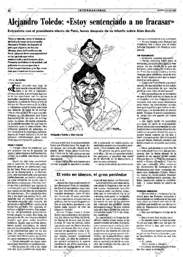 ABC MADRID 05-06-2001 página 28