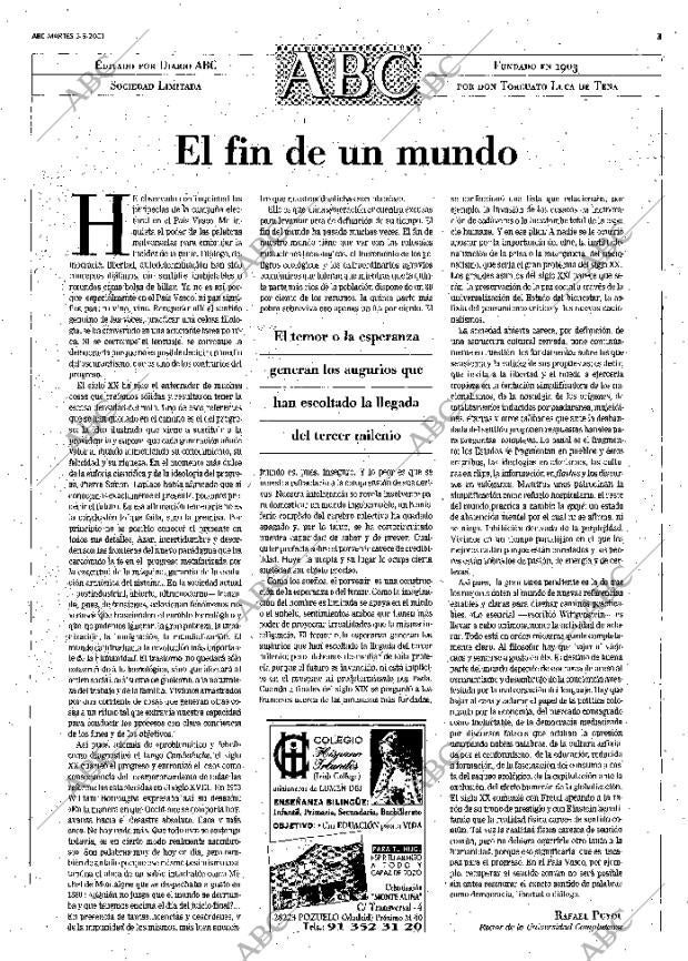 ABC MADRID 05-06-2001 página 3
