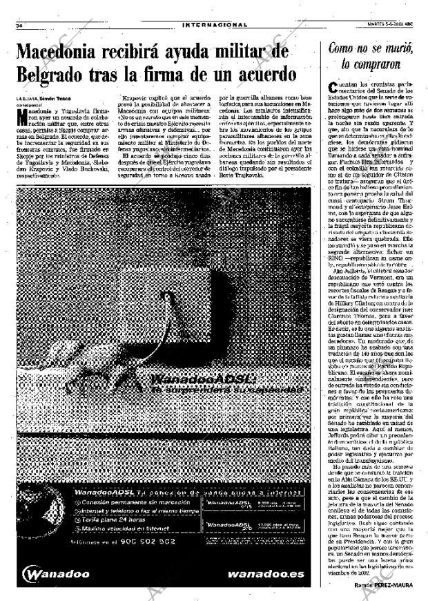ABC MADRID 05-06-2001 página 34