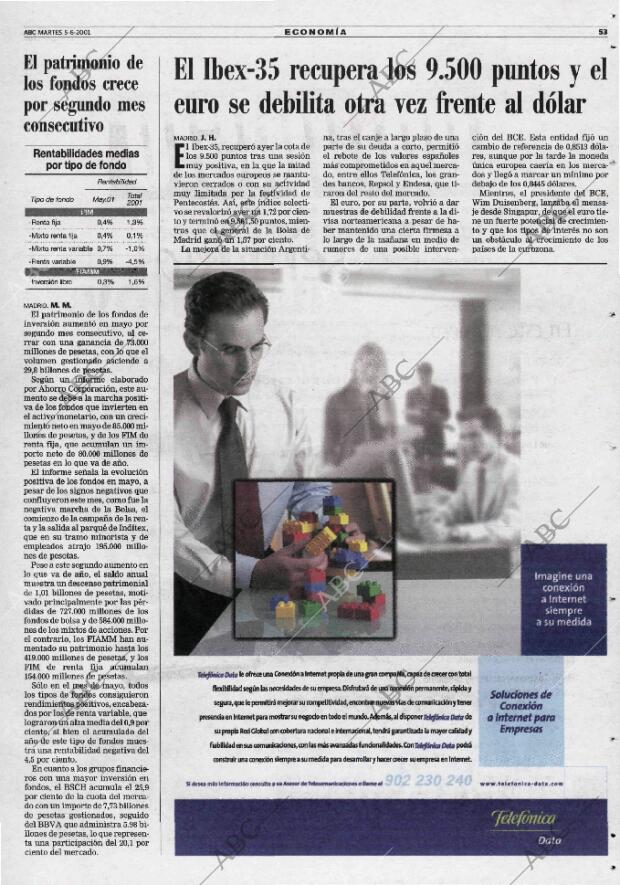ABC MADRID 05-06-2001 página 53