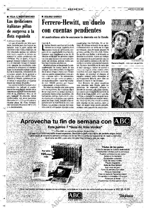 ABC MADRID 05-06-2001 página 64
