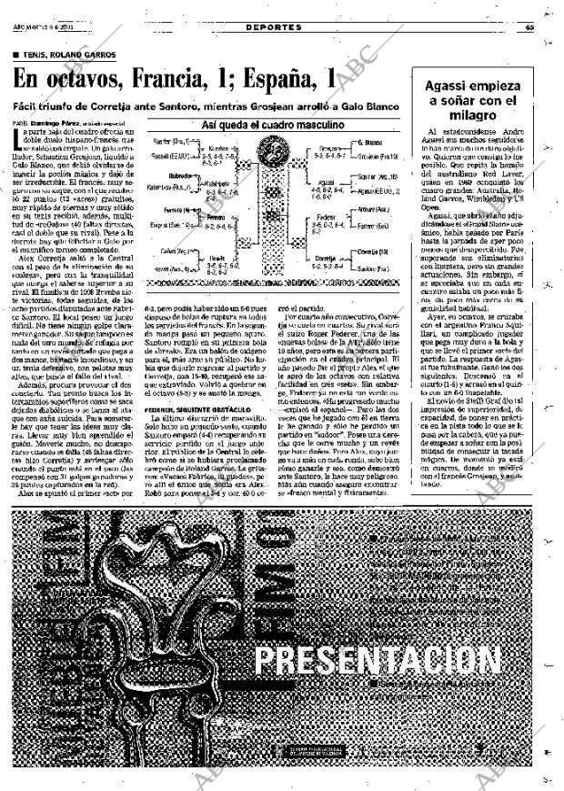 ABC MADRID 05-06-2001 página 65