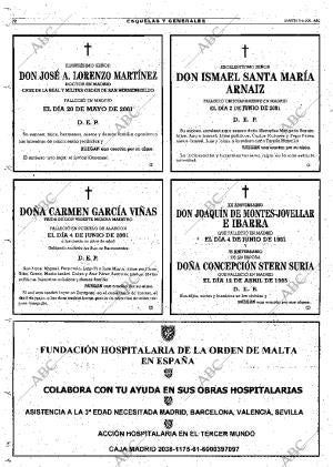 ABC MADRID 05-06-2001 página 72