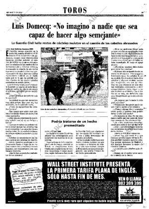 ABC MADRID 05-06-2001 página 77