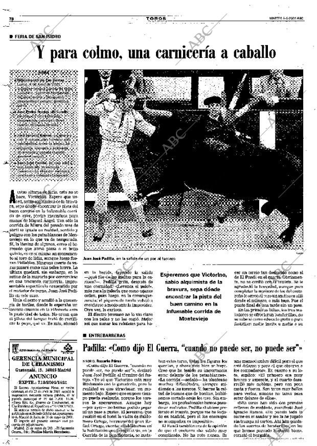 ABC MADRID 05-06-2001 página 78