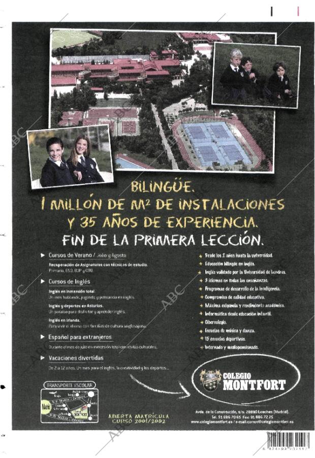 ABC MADRID 05-06-2001 página 88