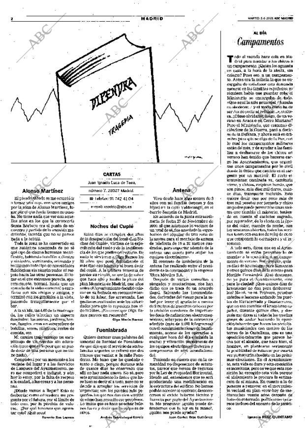 ABC MADRID 05-06-2001 página 90