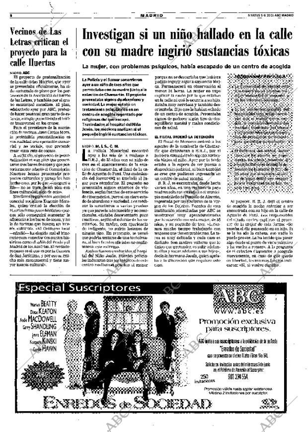 ABC MADRID 05-06-2001 página 96