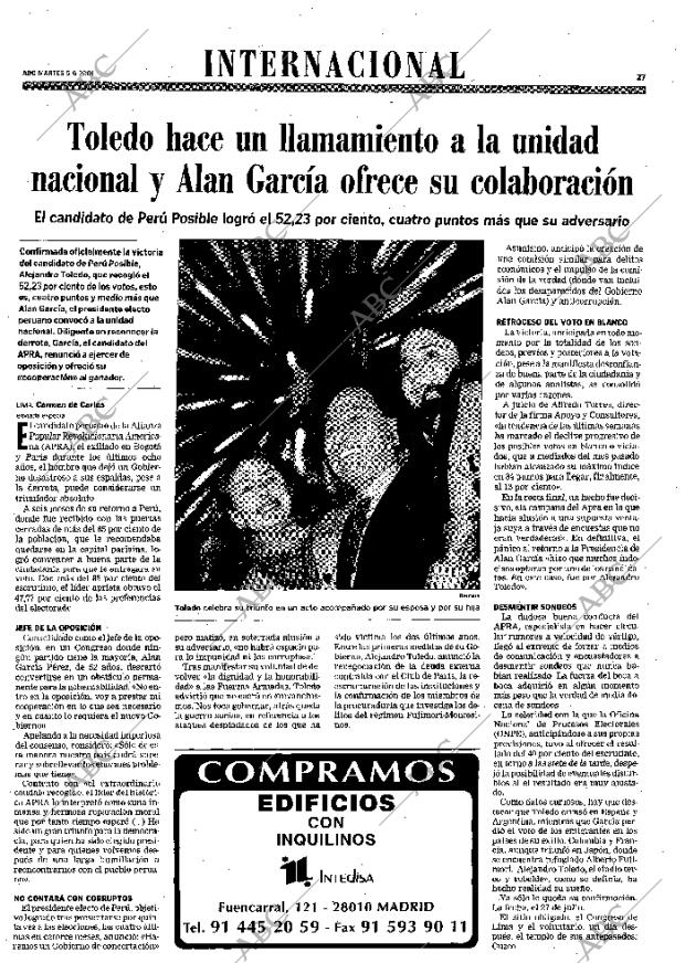 ABC SEVILLA 05-06-2001 página 27