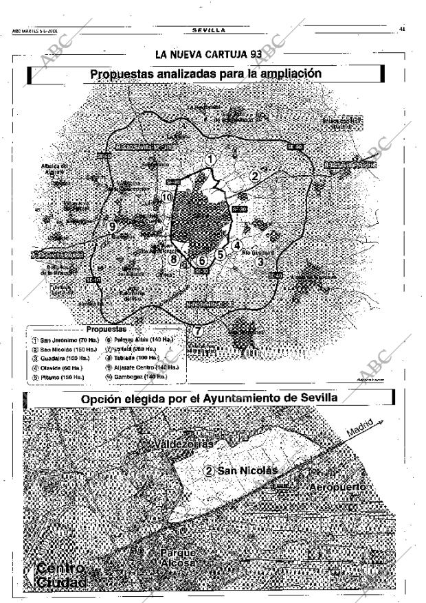 ABC SEVILLA 05-06-2001 página 41
