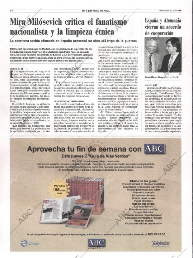 ABC MADRID 06-06-2001 página 34