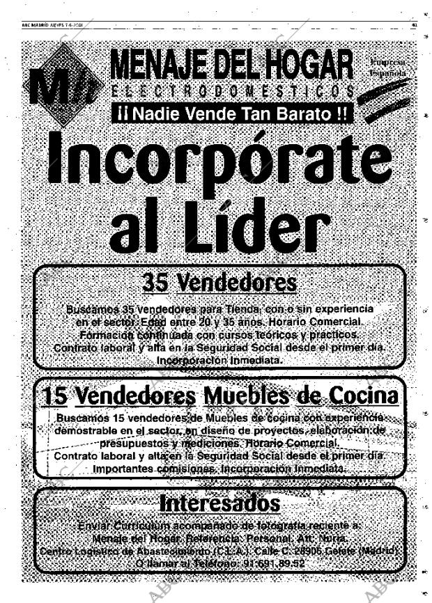 ABC MADRID 07-06-2001 página 145