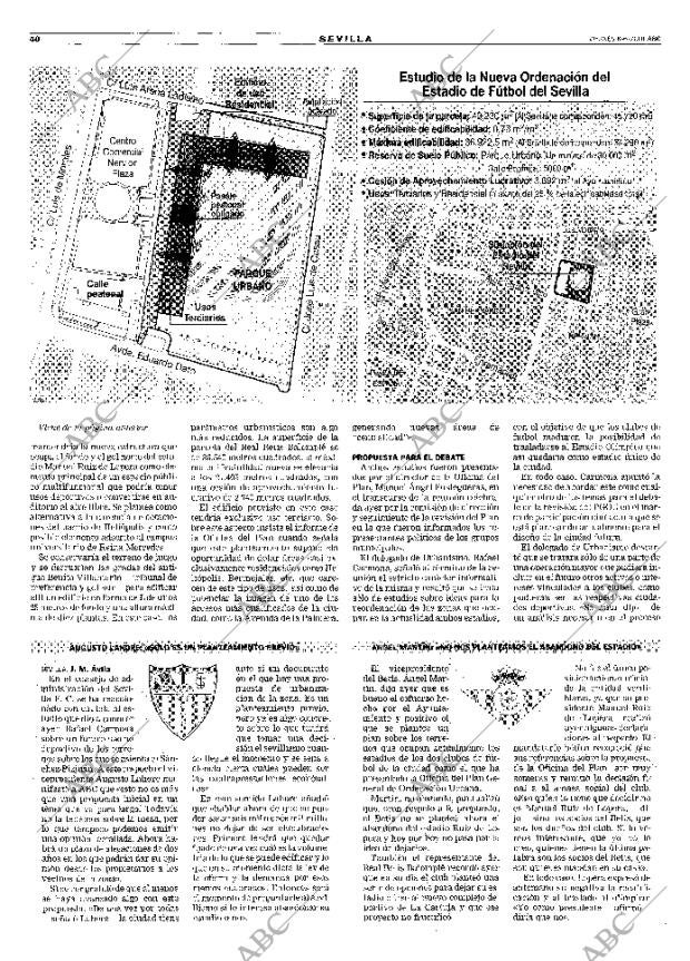 Periodico Abc Sevilla 08 06 01 Portada Archivo Abc