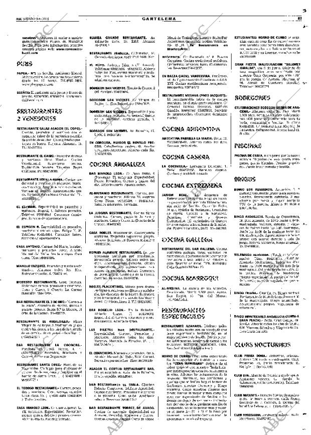 ABC SEVILLA 09-06-2001 página 81