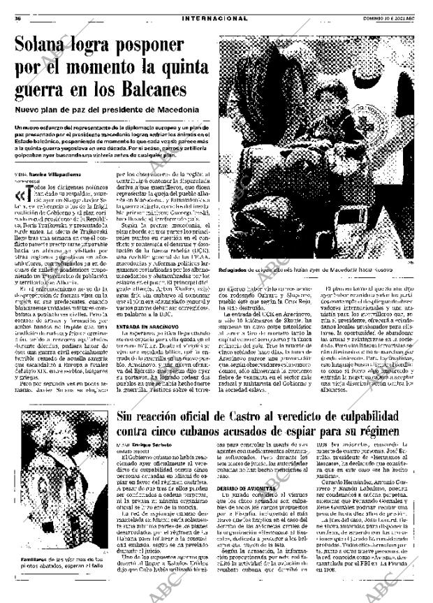 ABC MADRID 10-06-2001 página 36