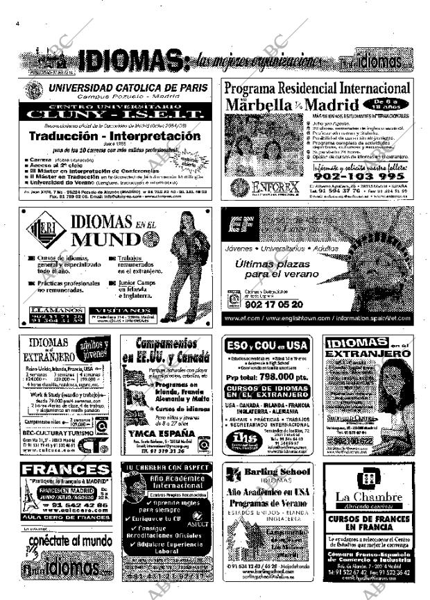 ABC MADRID 10-06-2001 página 4