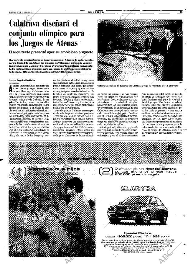 ABC MADRID 13-06-2001 página 43