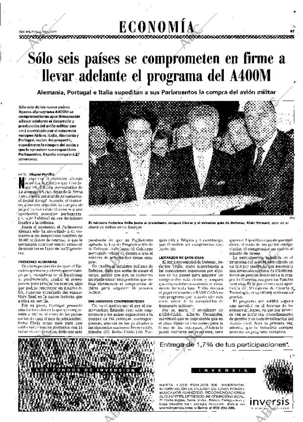ABC SEVILLA 20-06-2001 página 67