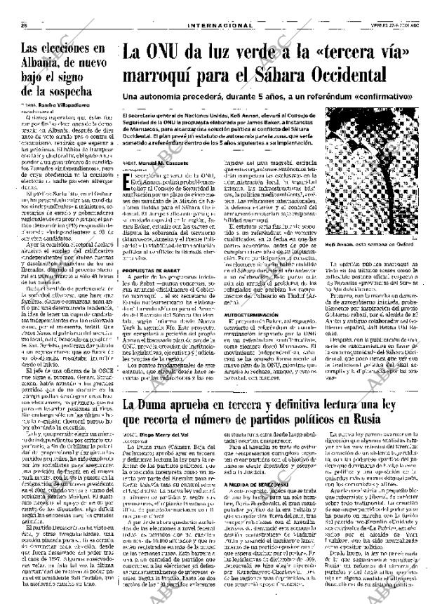 ABC SEVILLA 22-06-2001 página 28