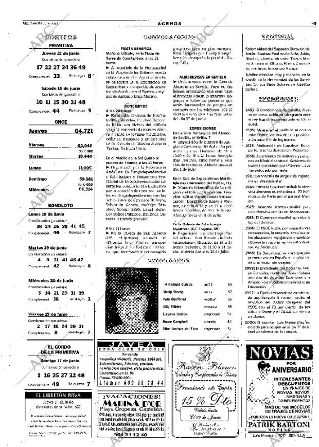 ABC SEVILLA 22-06-2001 página 49