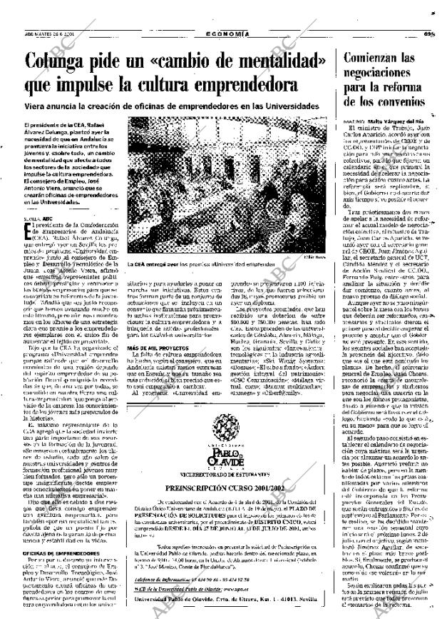 ABC SEVILLA 26-06-2001 página 69