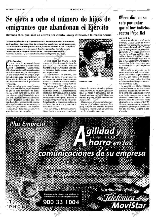 ABC MADRID 27-06-2001 página 29