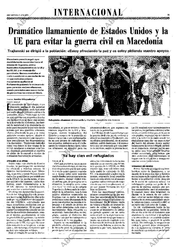 ABC MADRID 27-06-2001 página 31