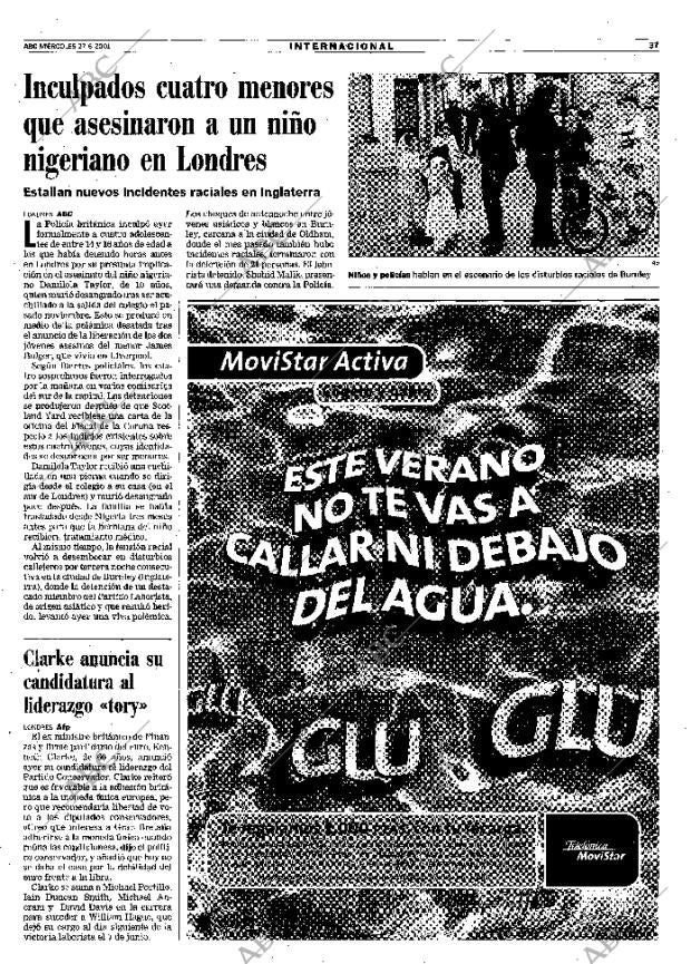 ABC MADRID 27-06-2001 página 37