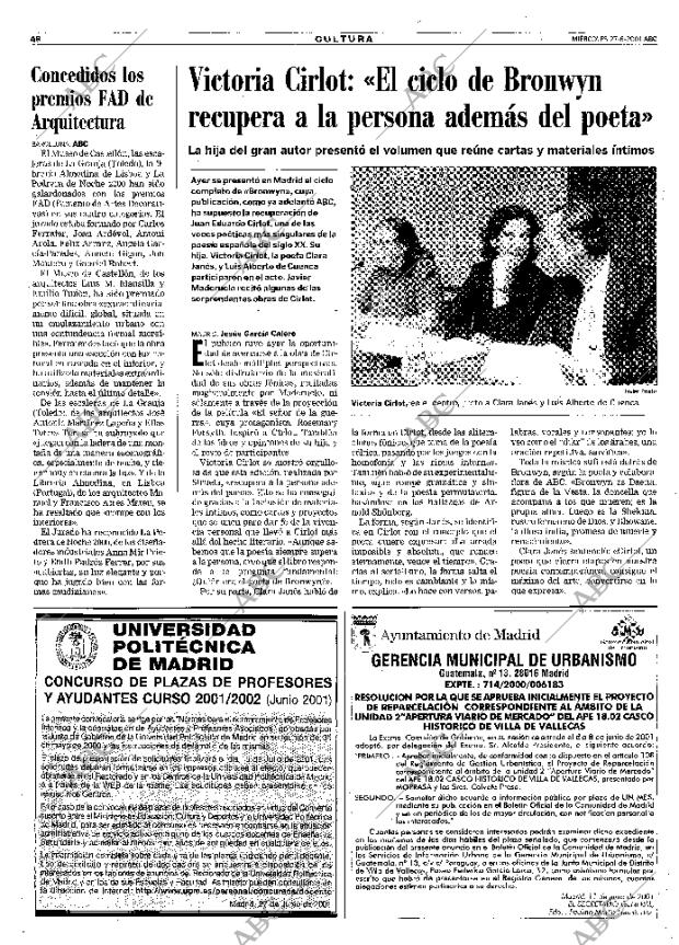 ABC MADRID 27-06-2001 página 48