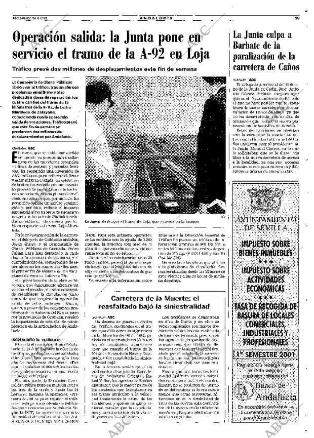 ABC SEVILLA 30-06-2001 página 59