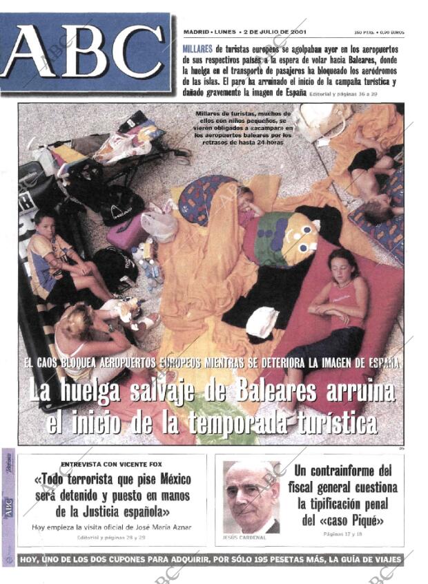 ABC MADRID 02-07-2001 página 1