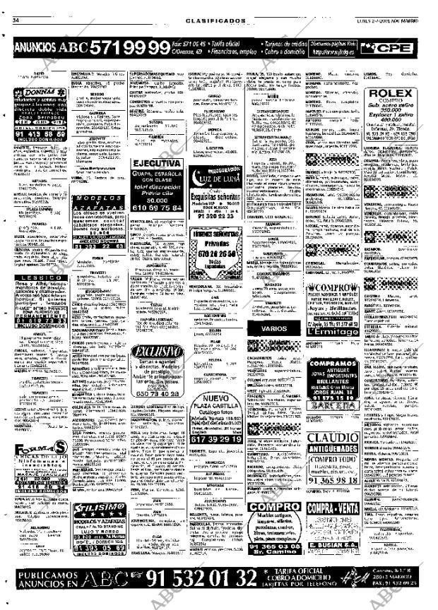 ABC MADRID 02-07-2001 página 118