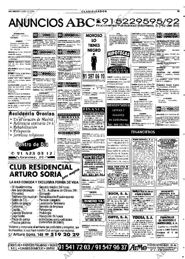 ABC MADRID 02-07-2001 página 119