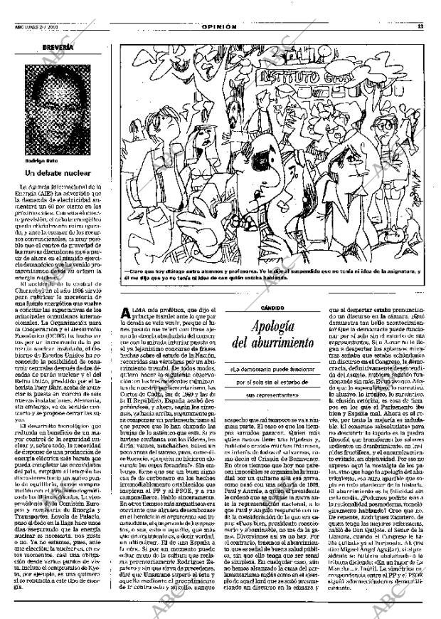ABC MADRID 02-07-2001 página 13