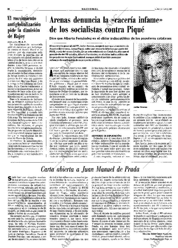 ABC MADRID 02-07-2001 página 18