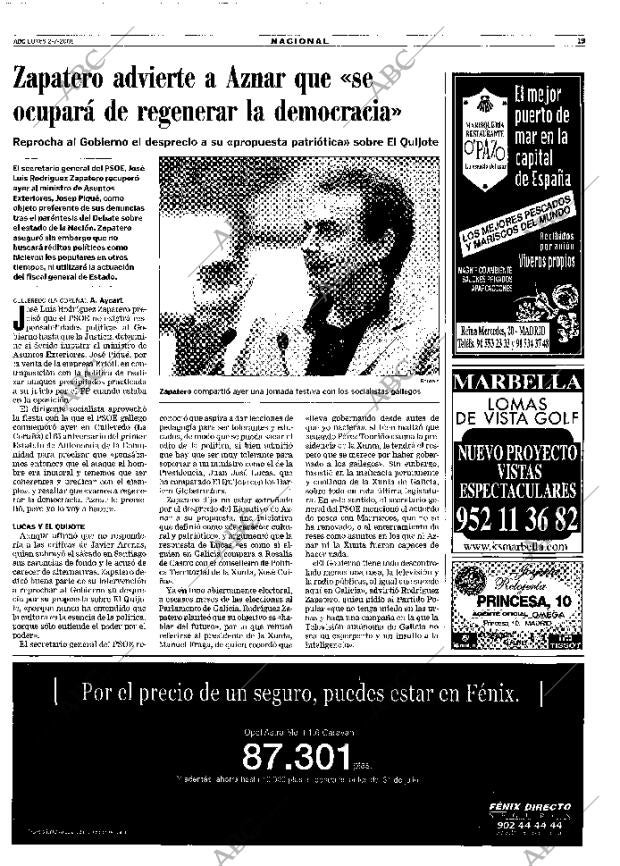 ABC MADRID 02-07-2001 página 19