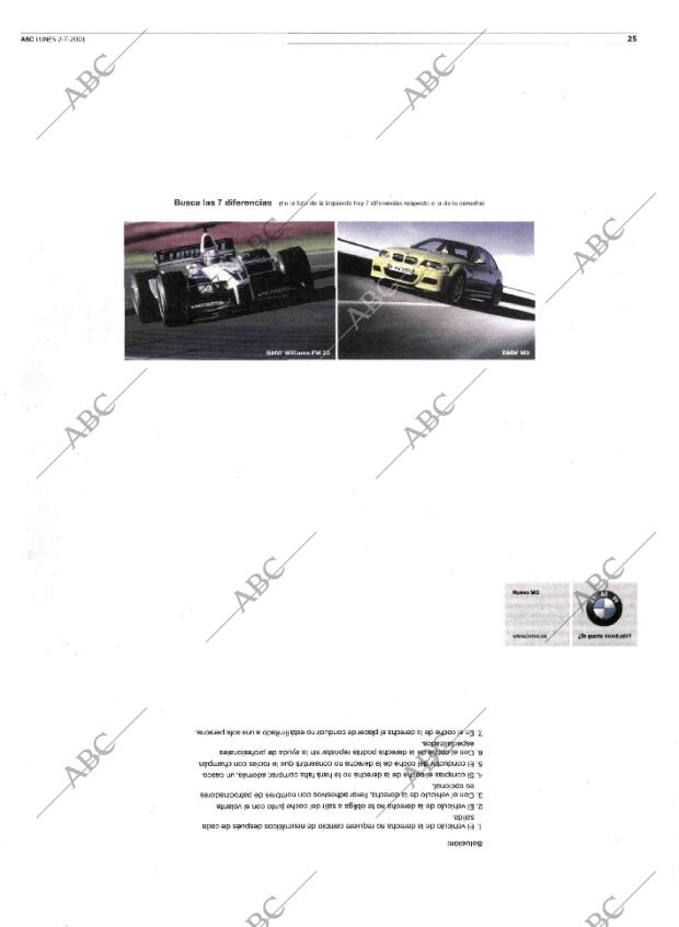 ABC MADRID 02-07-2001 página 25