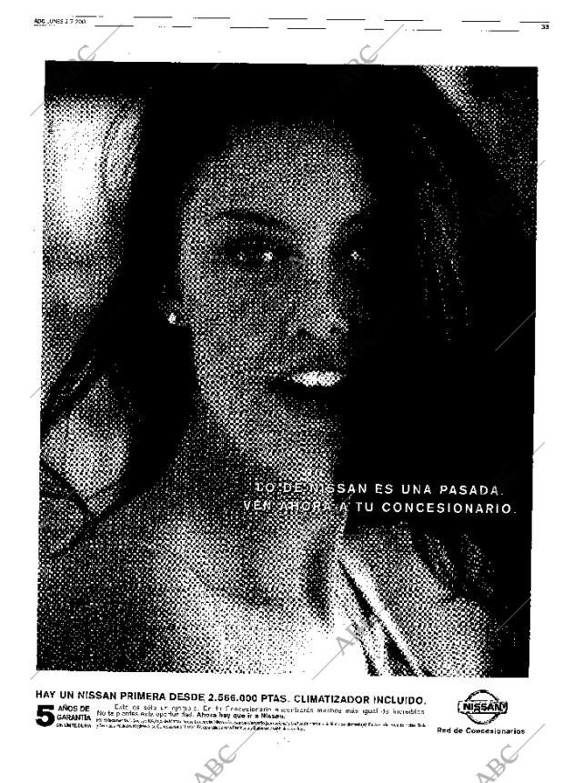 ABC MADRID 02-07-2001 página 33