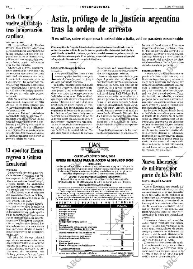 ABC MADRID 02-07-2001 página 34